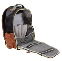 Load image into Gallery viewer, Coffee &amp; Cream Boss Backpack™ Diaper Bag
